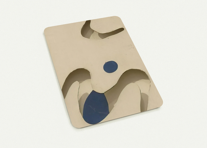 Moustaches By Jean Arp Pack of 10 Post Cards | Jean Arp Post Cards | A6 (10.5 x 14.8 cm) - 4.1 x 5.8 inches