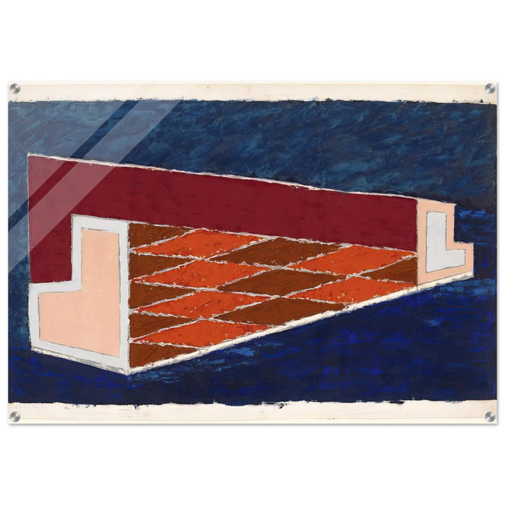 ABSTRACT 1940 - Josef Albers Acrylic Print - 70x100 cm / 28x40″ inches