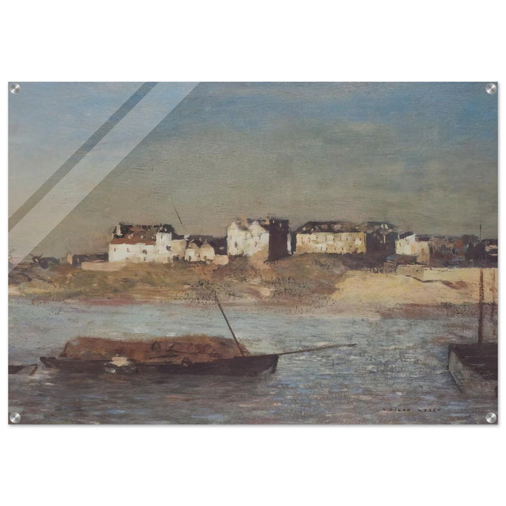 BRETON HARBOUR - Odilon Redon Acrylic Print - 70x100 cm / 28x40″ inches | Odilon Redon Wall Art | Odilon Redon Prints