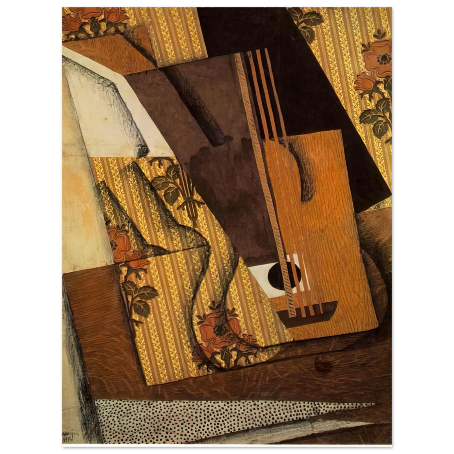 Juan Gris - THE GUITAR 1914 Fine Art Poster - Default Title