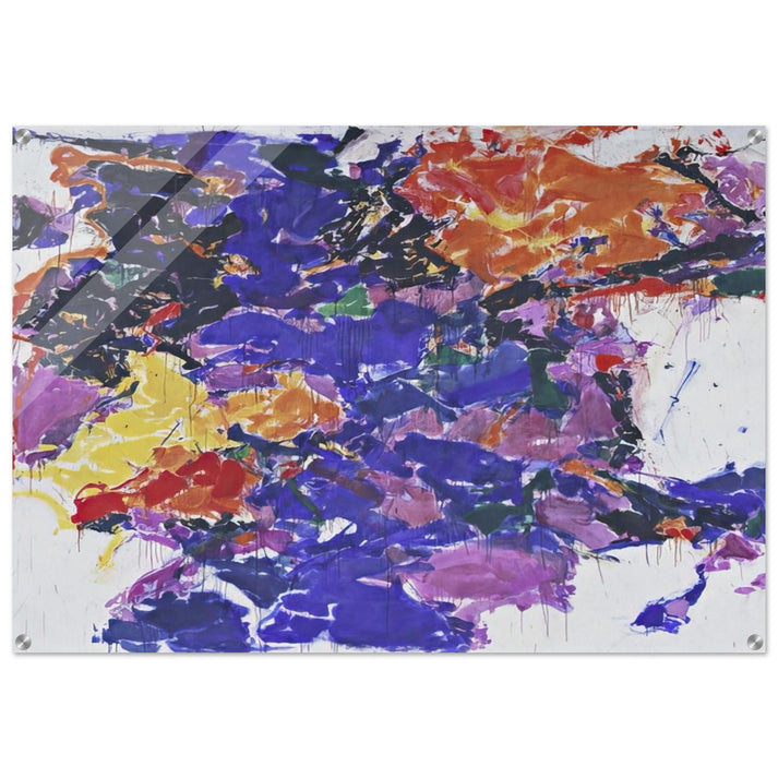 Towards Disappearance II - Sam Francis Acrylic Print - 70x100 cm / 28x40″ inches