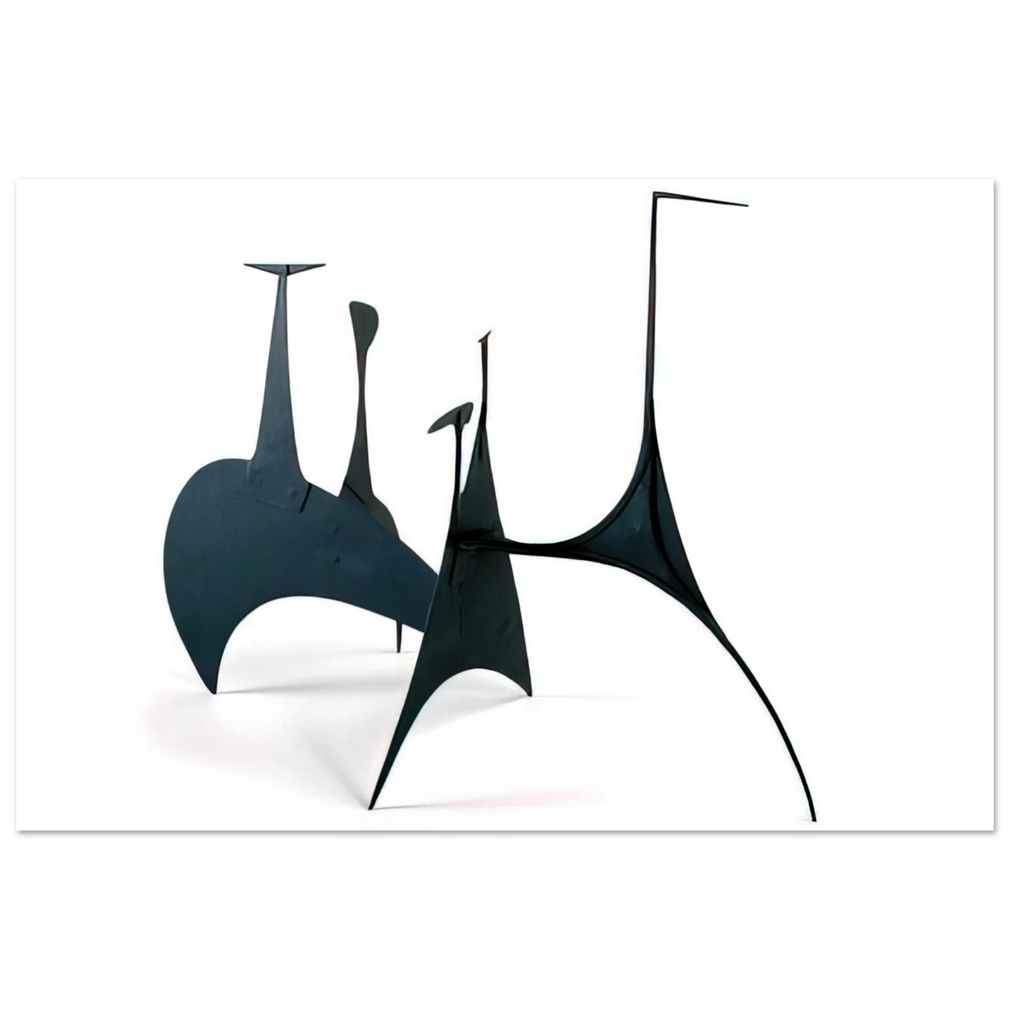 Alexander Calder - SPINY MAQUETTE 1939 Fine Art Poster - 75x100 cm / 30x40 inches