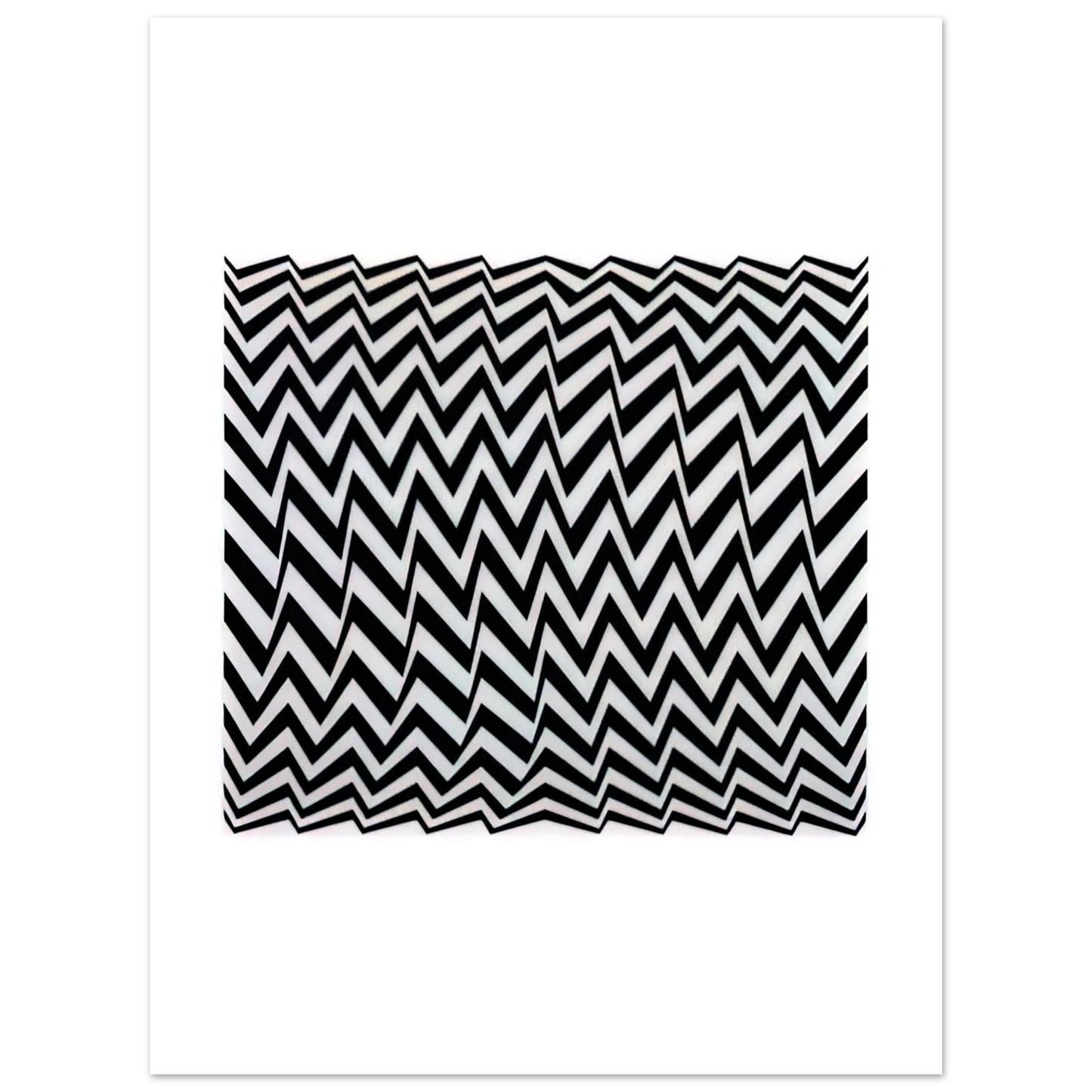 Bridget Riley - FRAGMENT 3 1965 Fine Art Poster - Default Title
