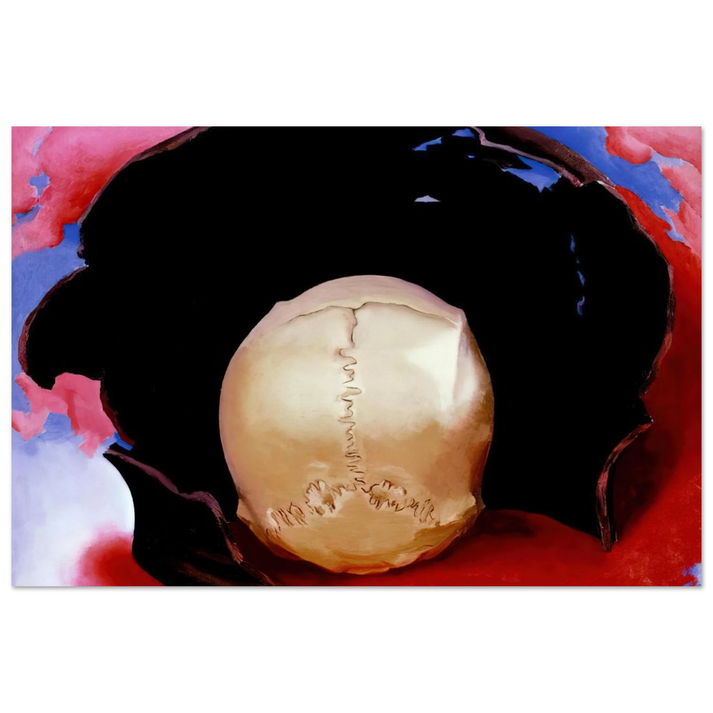 Georgia O'Keeffe - It was a Man and a Pot Fine Art Poster - 40x60 cm / 16x24 inches