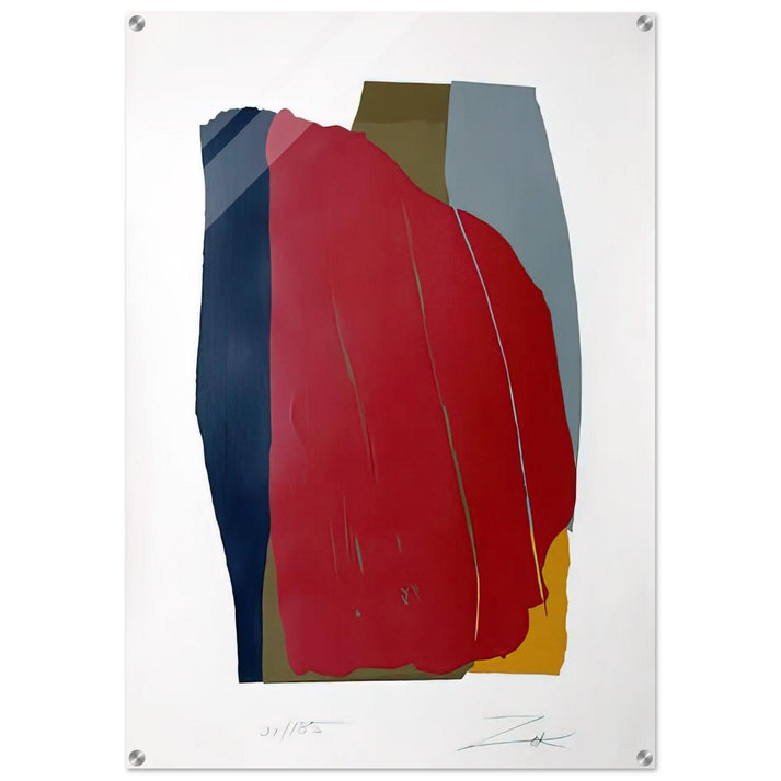 Odon I - 1981 - Larry Zox Acrylic Print - 70x100 cm / 28x40″ inches | Larry Zox Wall Art | Larry Zox Prints