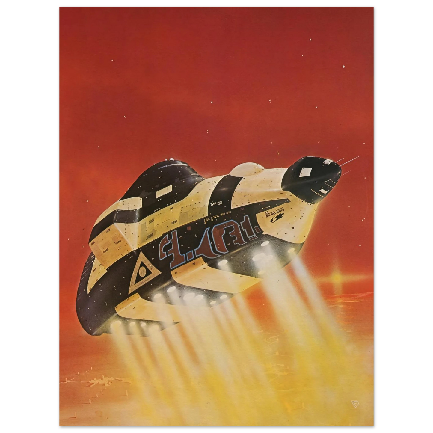 Chris Foss - Chris Foss Fine Art Poster - Default Title