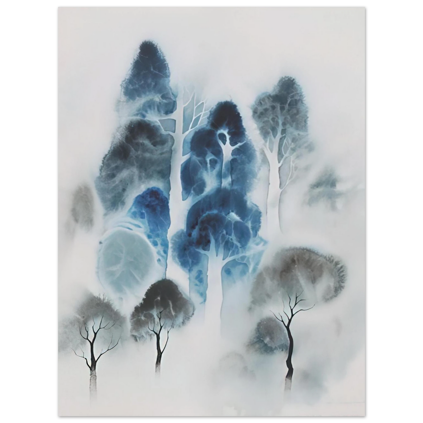 Eyvind Earle - Woodland Fine Art Poster - Default Title