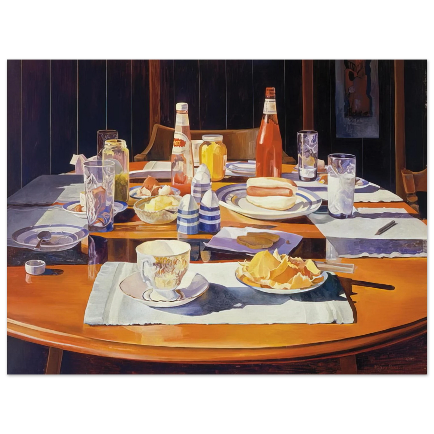 Mary Pratt - Supper Table - 1969 Fine Art Poster - Default Title
