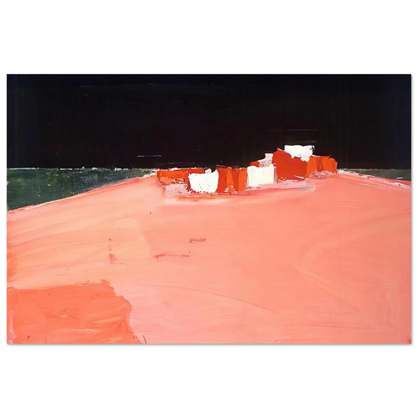 Nicolas de Stael - Paysage - 1954 Fine Art Poster - 75x100 cm / 30x40 inches