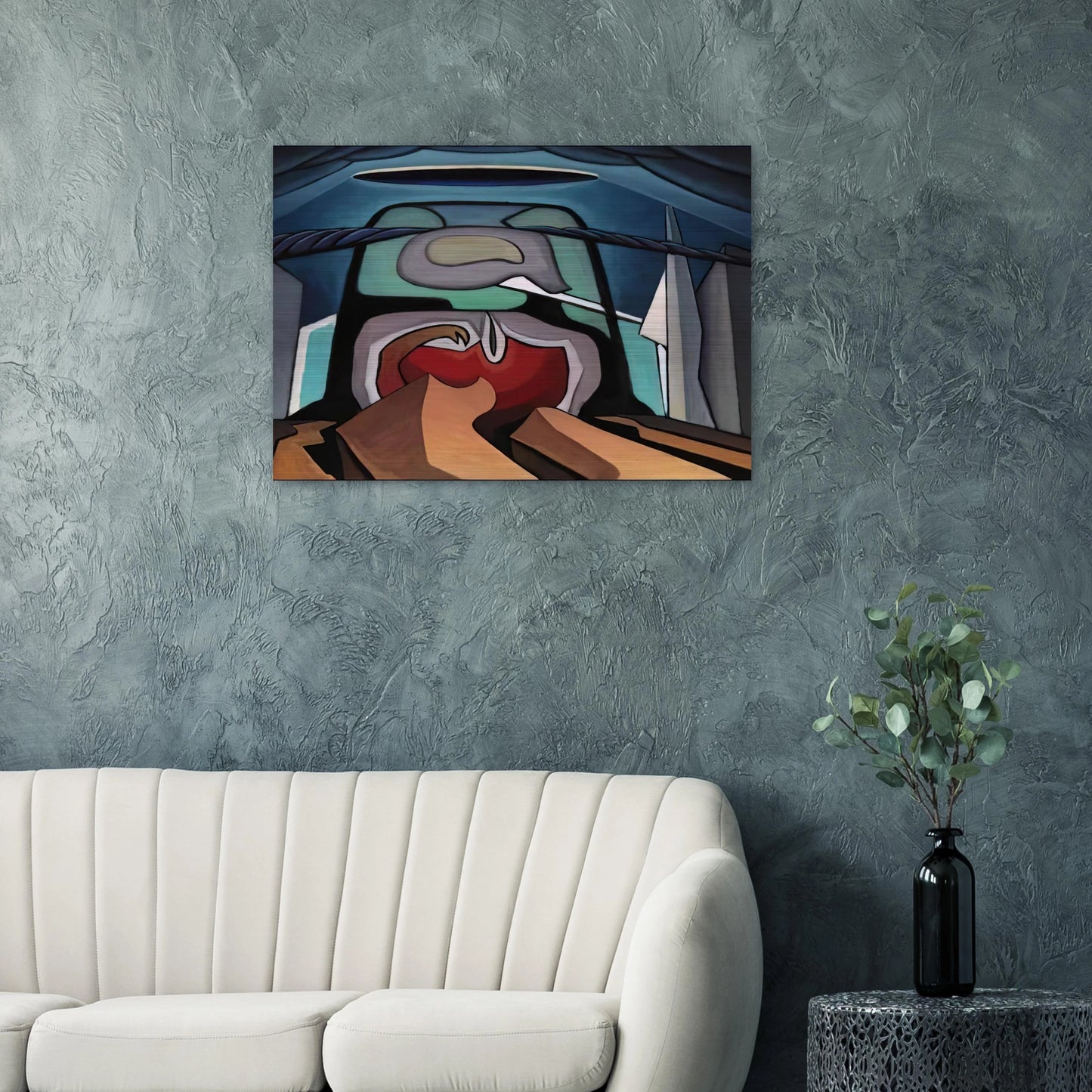 LSH 21 - 1942 - Lawren Harris Brushed Aluminum Print - 70x100 cm / 28x40 inches | Lawren Harris Aluminum Print | Lawren Harris Prints