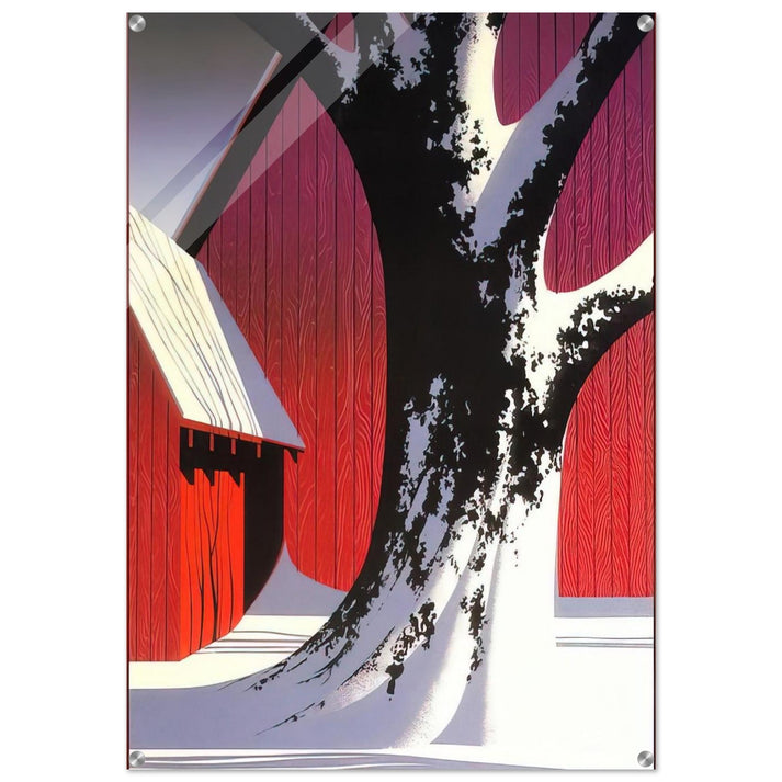Ruby - Eyvind Earle Acrylic Print - 70x100 cm / 28x40″ inches | Eyvind Earle Wall Art | Eyvind Earle Prints