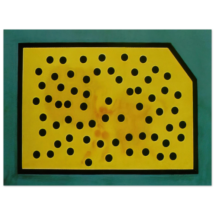 Salvador Dali - RANDOMDOT CORRELOGRAM THE GOLDEN FLEECE 75x100 cm / 30x40inches Fine Art Poster