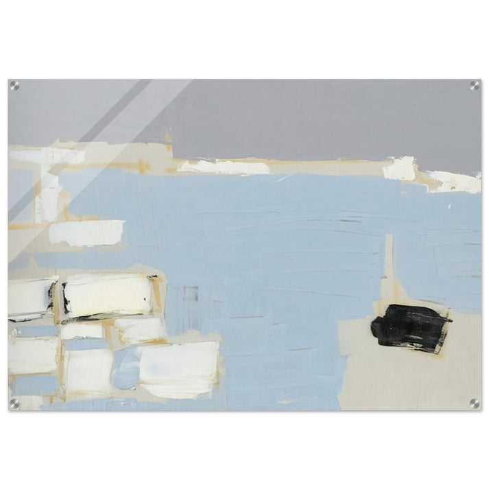 Marseille under snow - 1954 - Nicolas de Stael Acrylic Print - 70x100 cm / 28x40″ inches