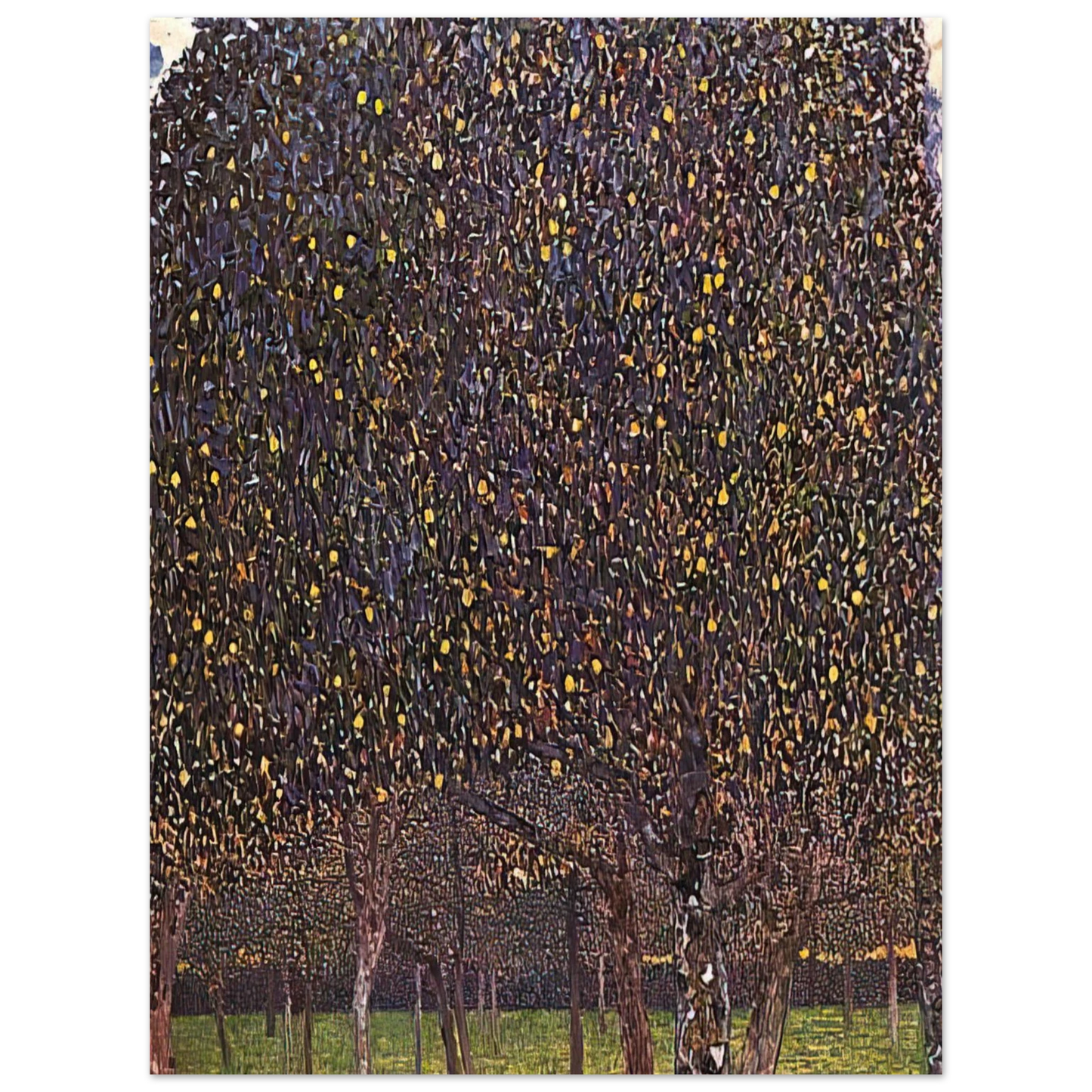 Gustav Klimt - PEAR TREE 1903 Fine Art Poster - Default Title