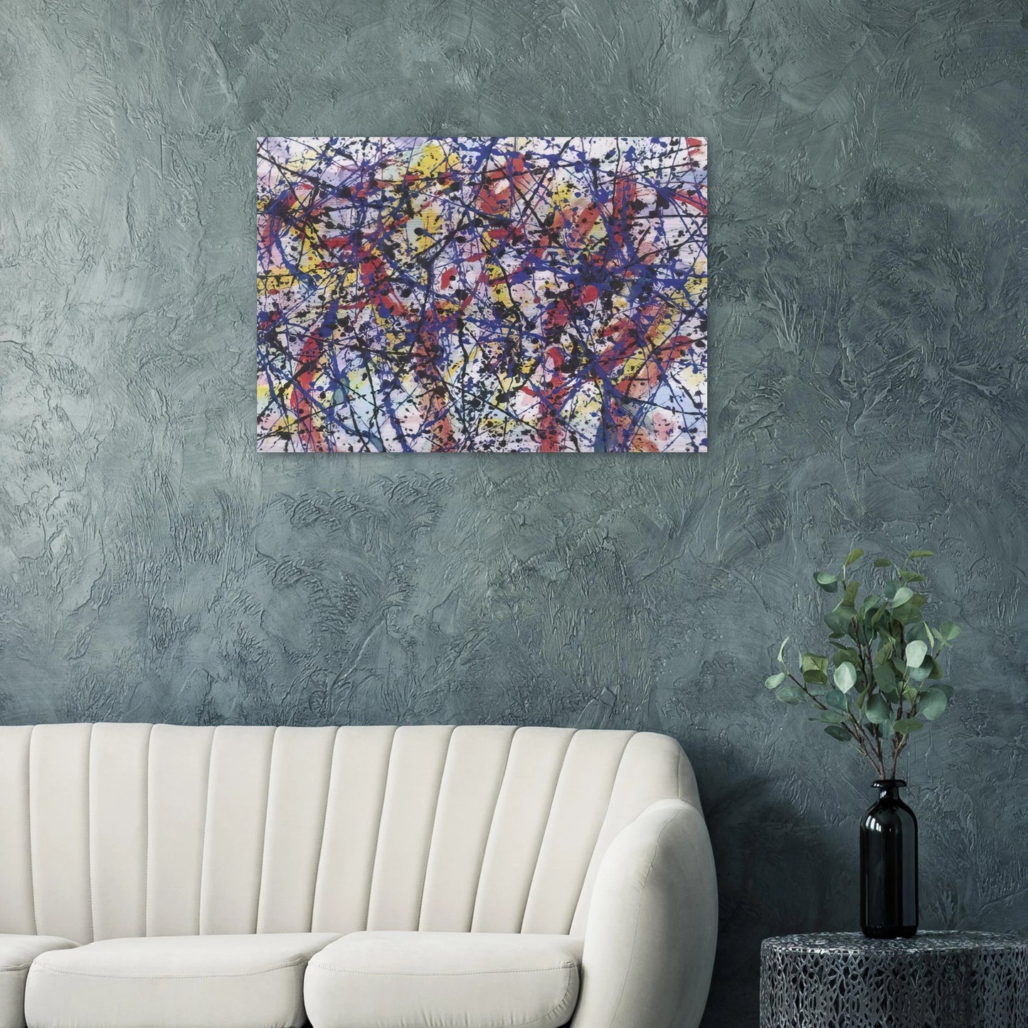 Brise d Automne - Marcel Barbeau Brushed Aluminum Print - 70x100 cm / 28x40 inches | Marcel Barbeau Aluminum Print | Marcel Barbeau Prints