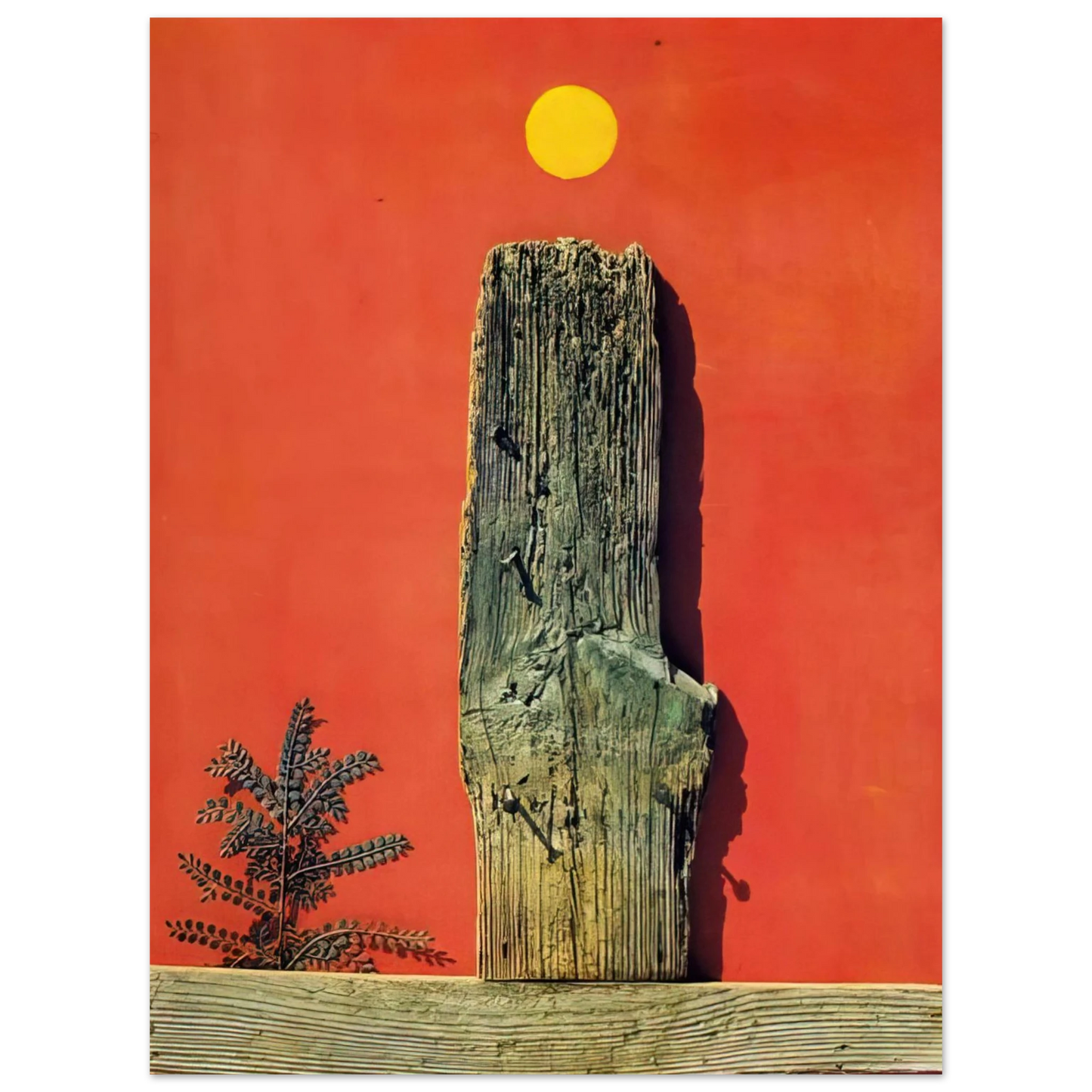 Max Ernst - Red Forest Fine Art Poster - Default Title