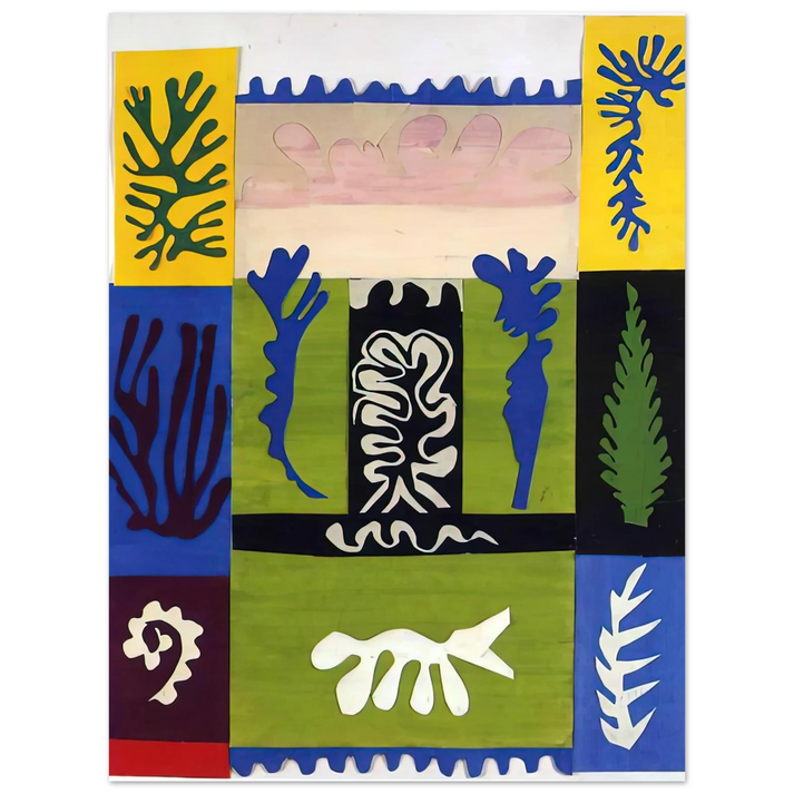 Henri Matisse - CUT OUTS 5 75x100 cm / 30x40inches Fine Art Poster