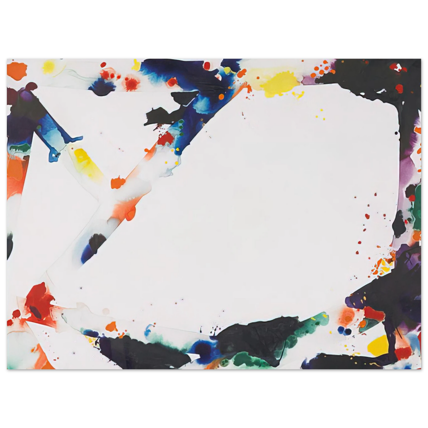 Sam Francis - Angel Trails Fine Art Poster - Default Title