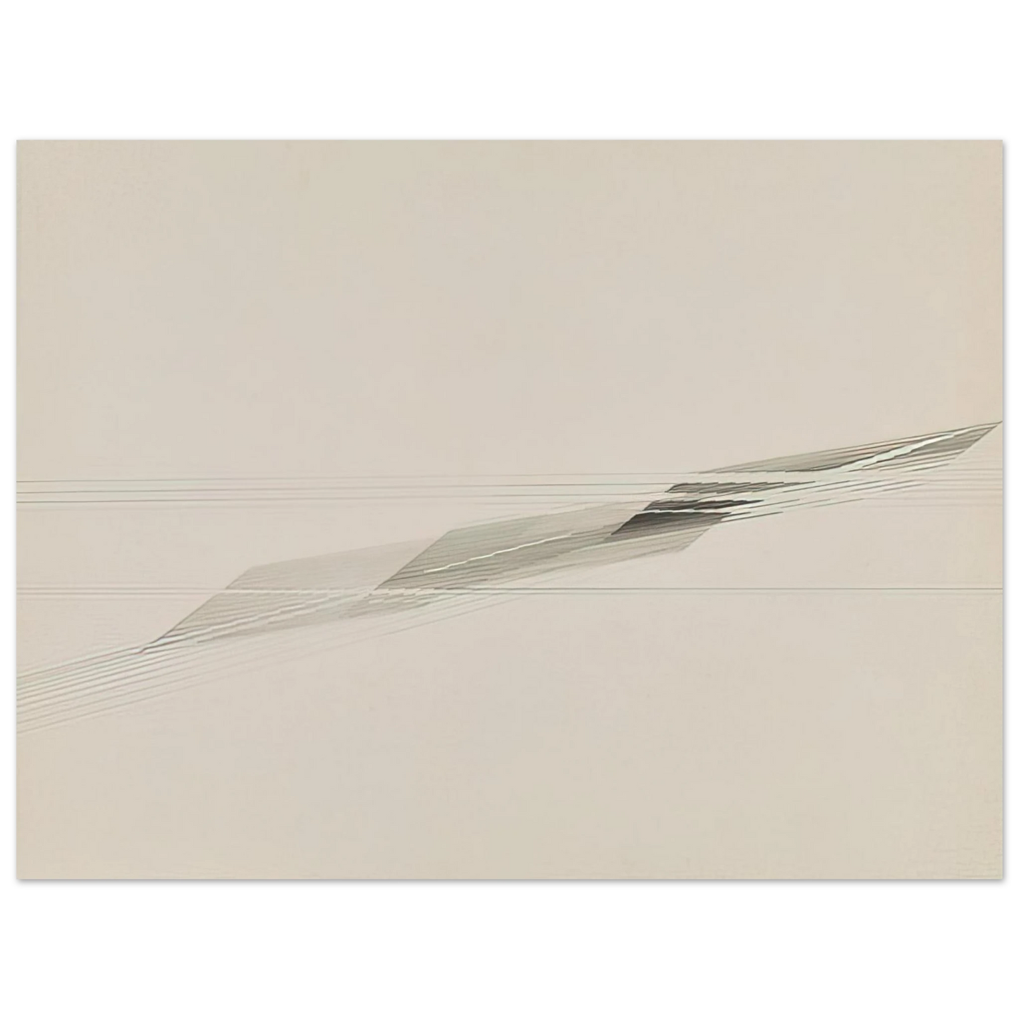 Nasreen Mohamedi - Untitled - Minimalism Fine Art Poster - Default Title
