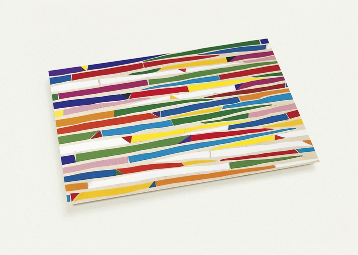 Composite - Color Field Painting By Piero Dorazio Pack of 10 Post Cards | Piero Dorazio Post Cards | A6 (10.5 x 14.8 cm) - 4.1 x 5.8 inches