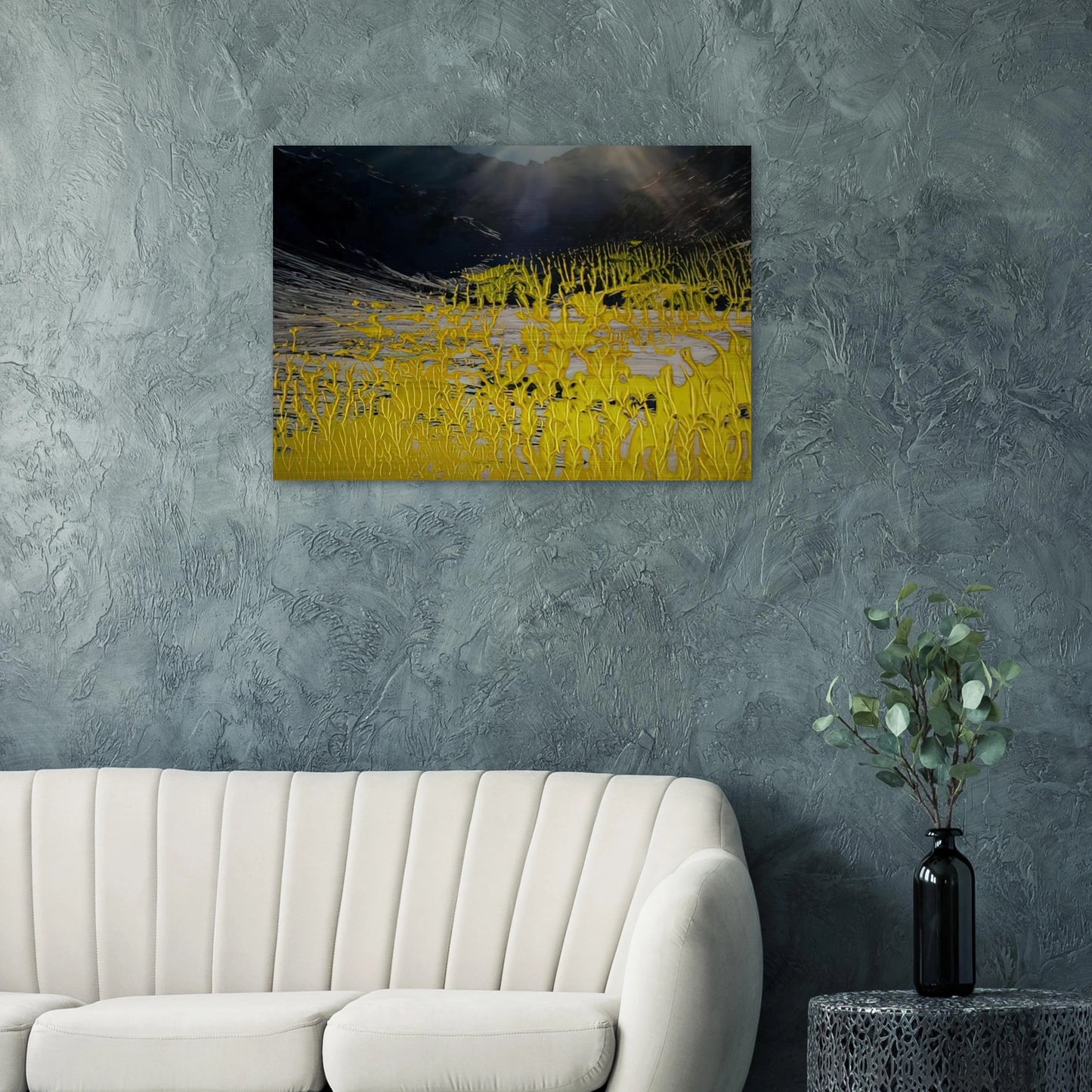 19 3 92 - Gerhard Richter Brushed Aluminum Print - 70x100 cm / 28x40 inches | Gerhard Richter Aluminum Print | Gerhard Richter Prints