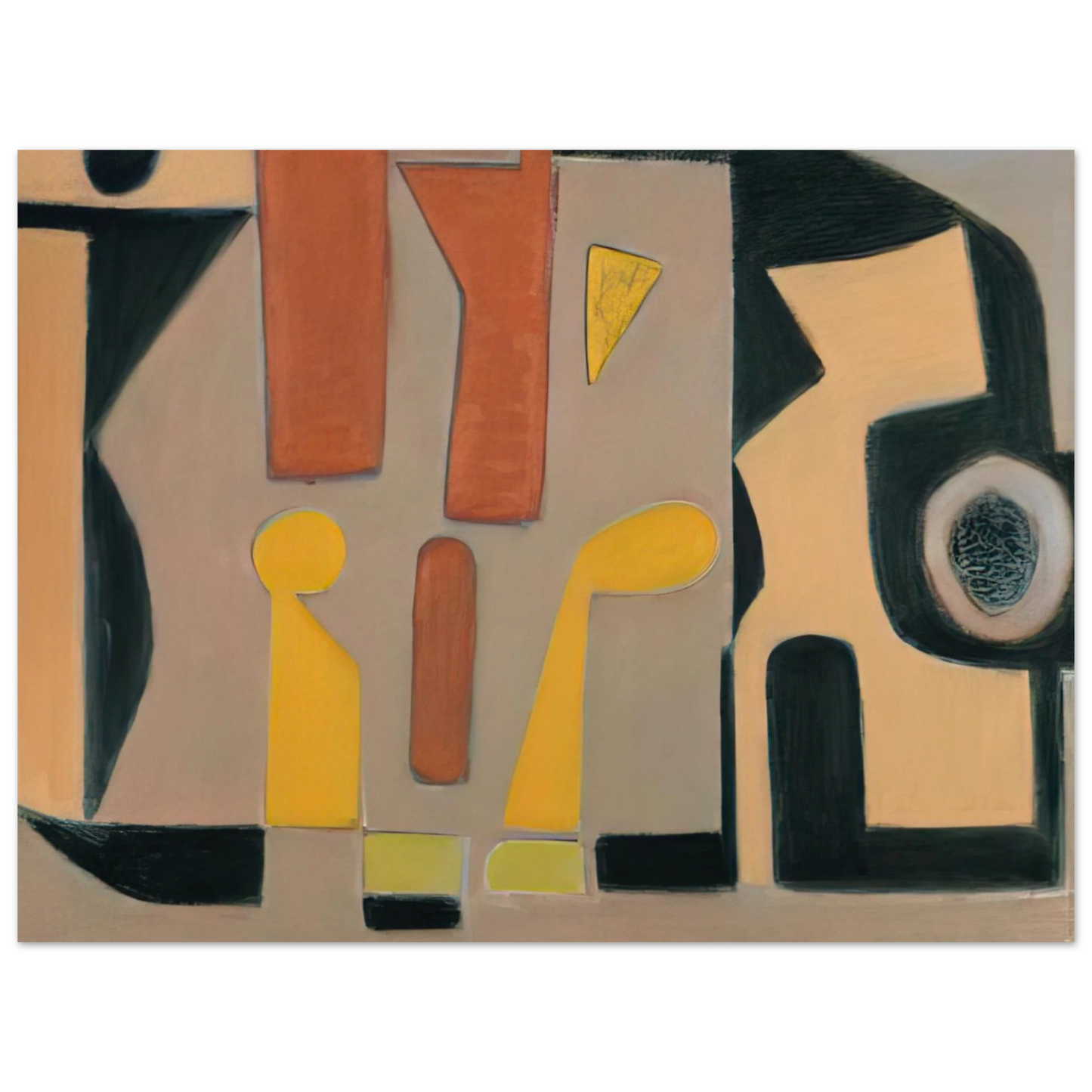 Will Barnet - Strolling - 2008 United States Fine Art Poster - Default Title