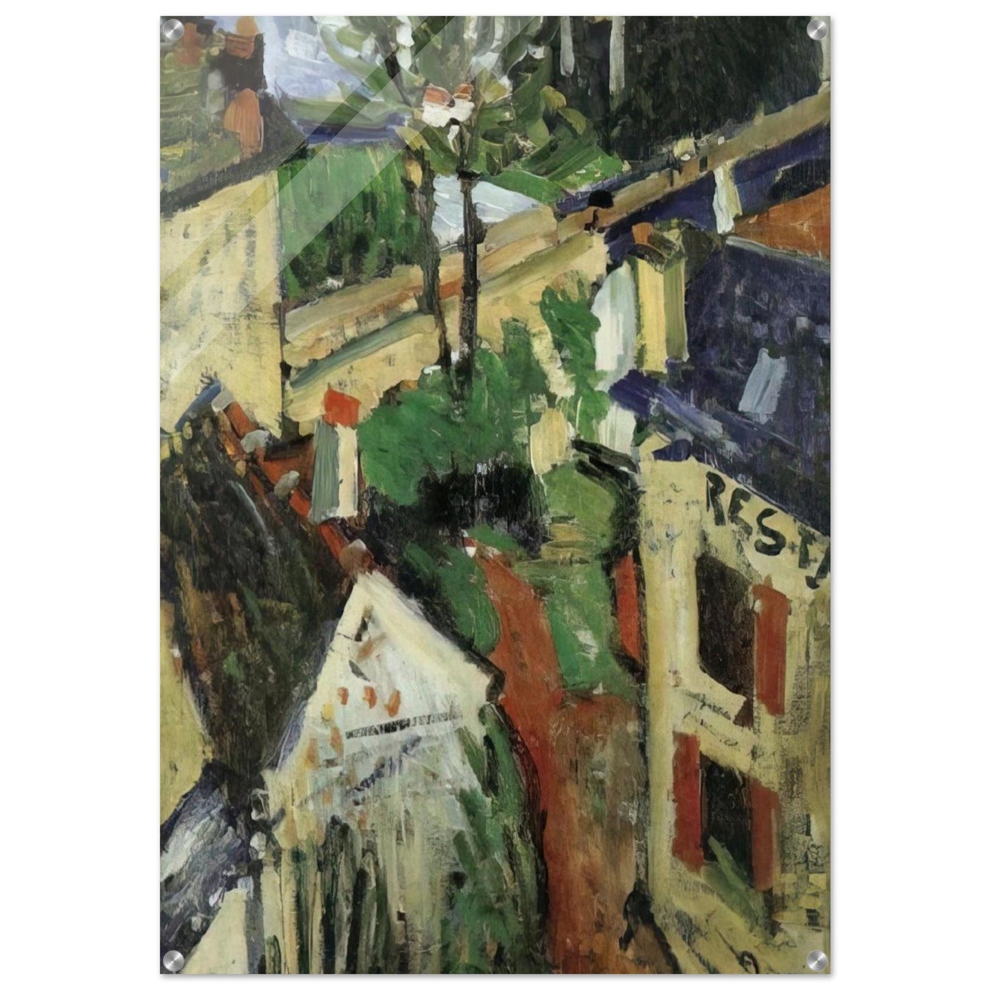 BAKER S HOTEL - Andre Derain Acrylic Print - 70x100 cm / 28x40″ inches