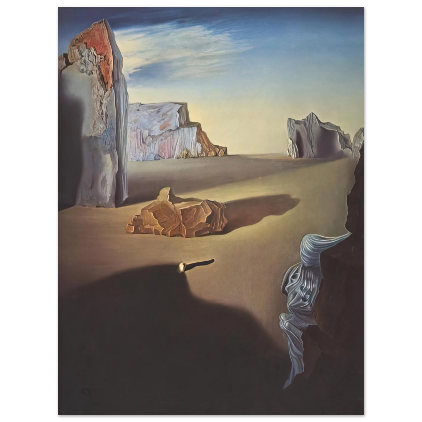Salvador Dali - SHADES OF NIGHT DESCENDING Fine Art Poster - Default Title