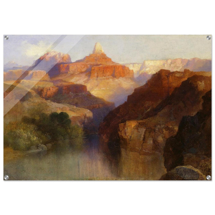 Zoroaster Peak Grand Canyon, Arizona - Thomas Moran Acrylic Print - 70x100 cm / 28x40″ inches