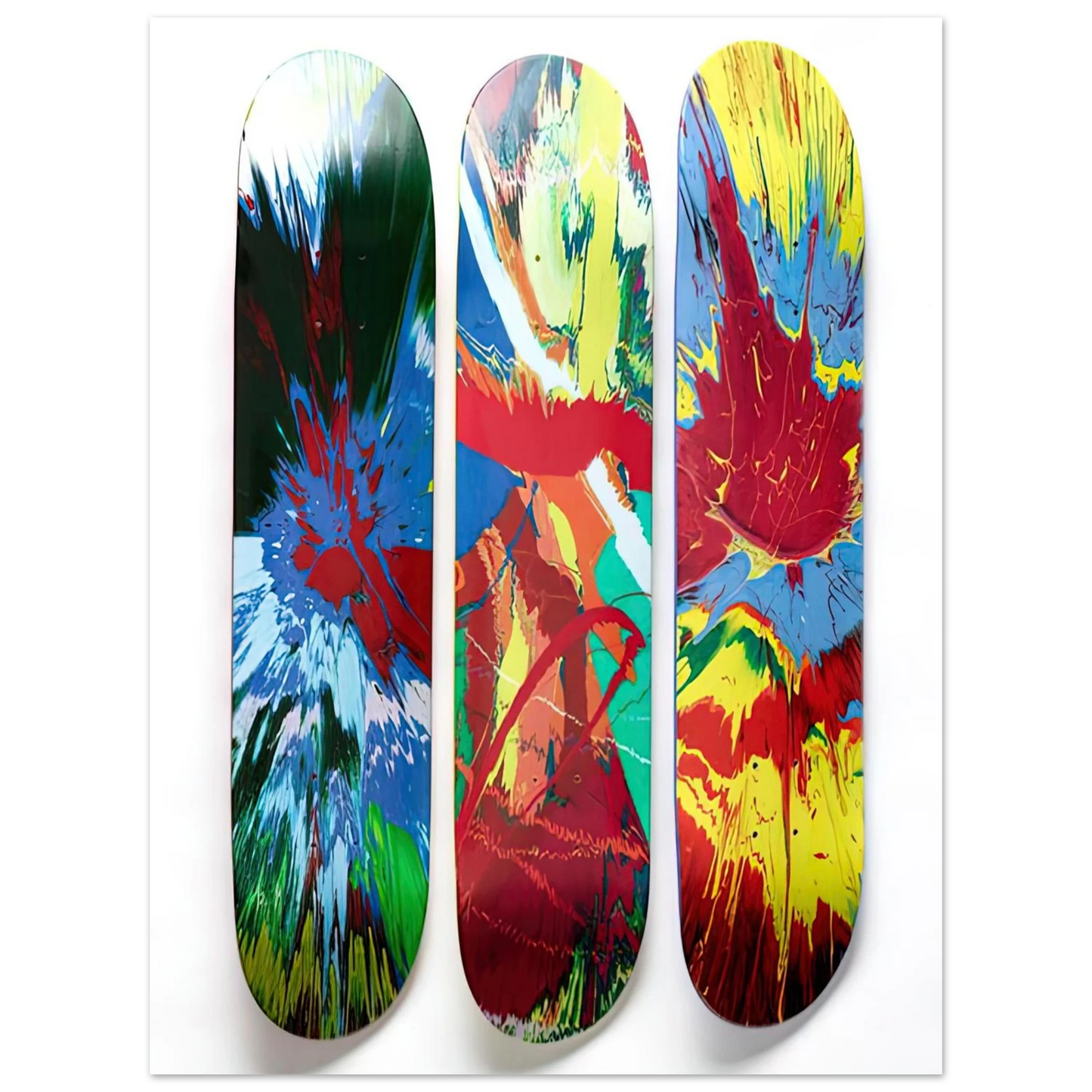 Damien Hirst - SUPREME SKATE DECKS Fine Art Poster - Default Title