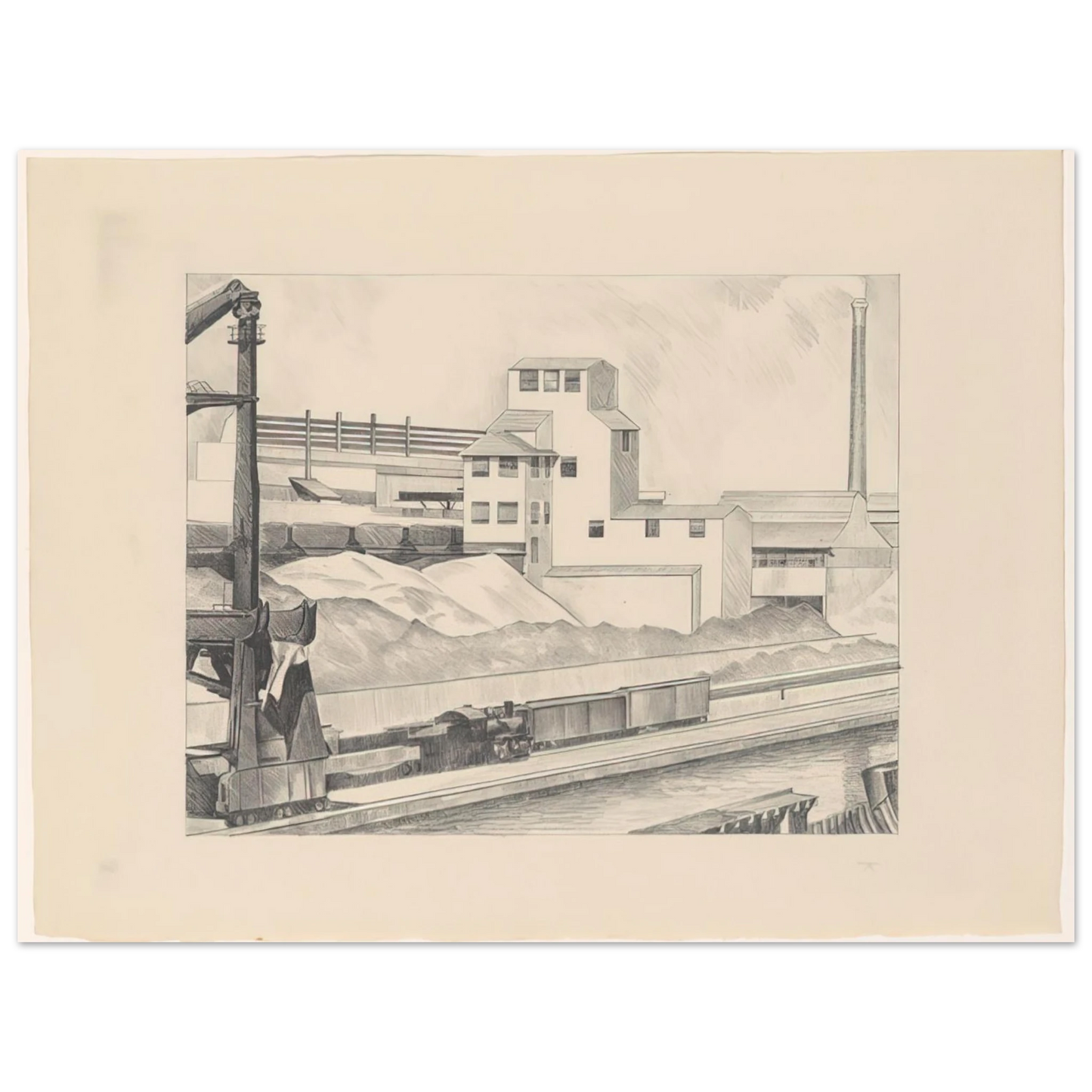Charles Sheeler - Industrial Series, #1 - 1928 Fine Art Poster - Default Title