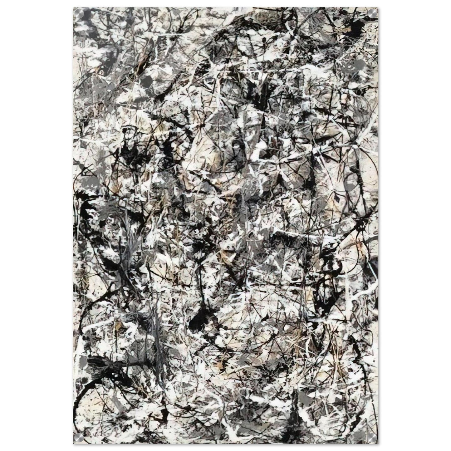 CATHEDRAL 1947 - Jackson Pollock Acrylic Print - 70x100 cm / 28x40″ inches