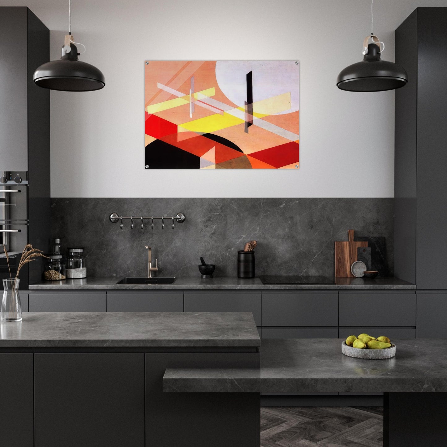 Composition Z VIII - Laszlo Moholy-Nagy Acrylic Print - 70x100 cm / 28x40″ inches