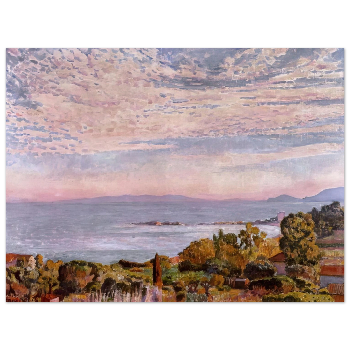 Theo van Rysselberghe - THE BAY OF ST CLAIR 1923 Fine Art Poster - Default Title