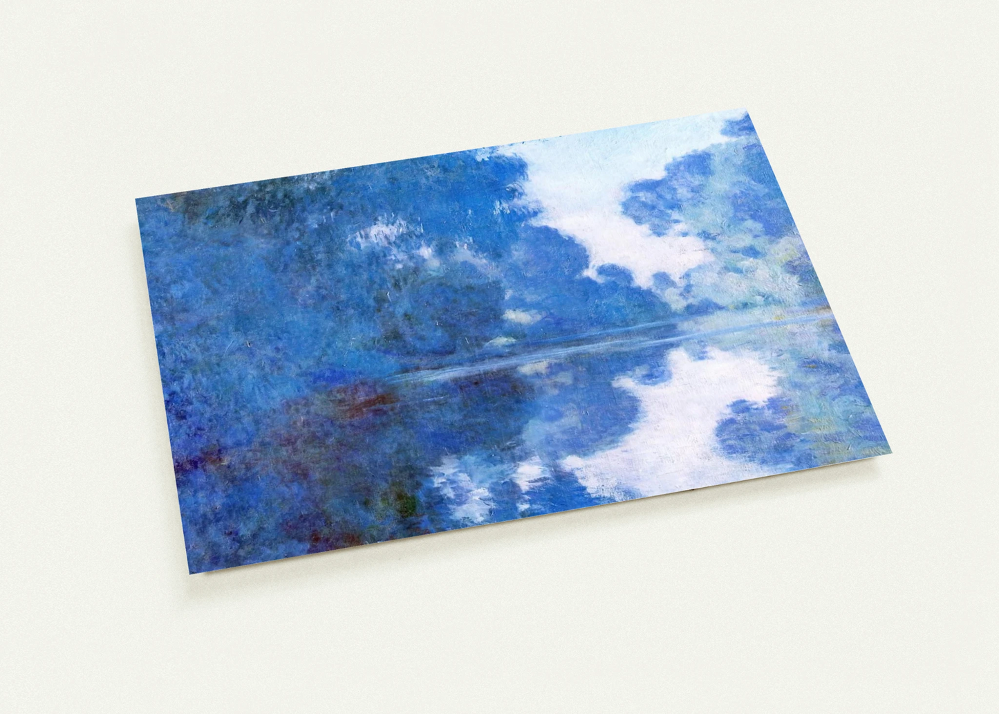 Morning on the Seine By claude monet Pack of 10 Post Cards | claude monet Post Cards | A6 (10.5 x 14.8 cm) - 4.1 x 5.8 inches