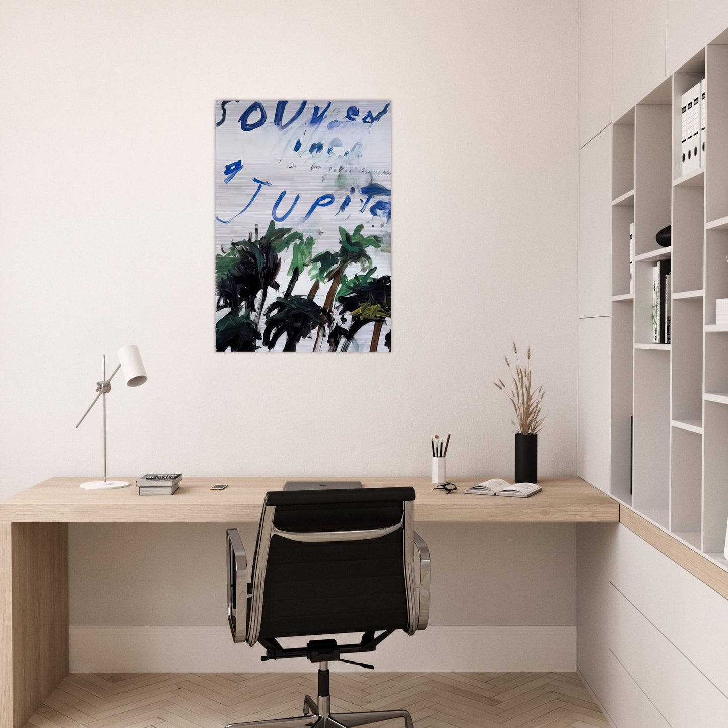 Souvenir - Cy Twombly Brushed Aluminum Print - 70x100 cm / 28x40 inches | Cy Twombly Aluminum Print | Cy Twombly Prints