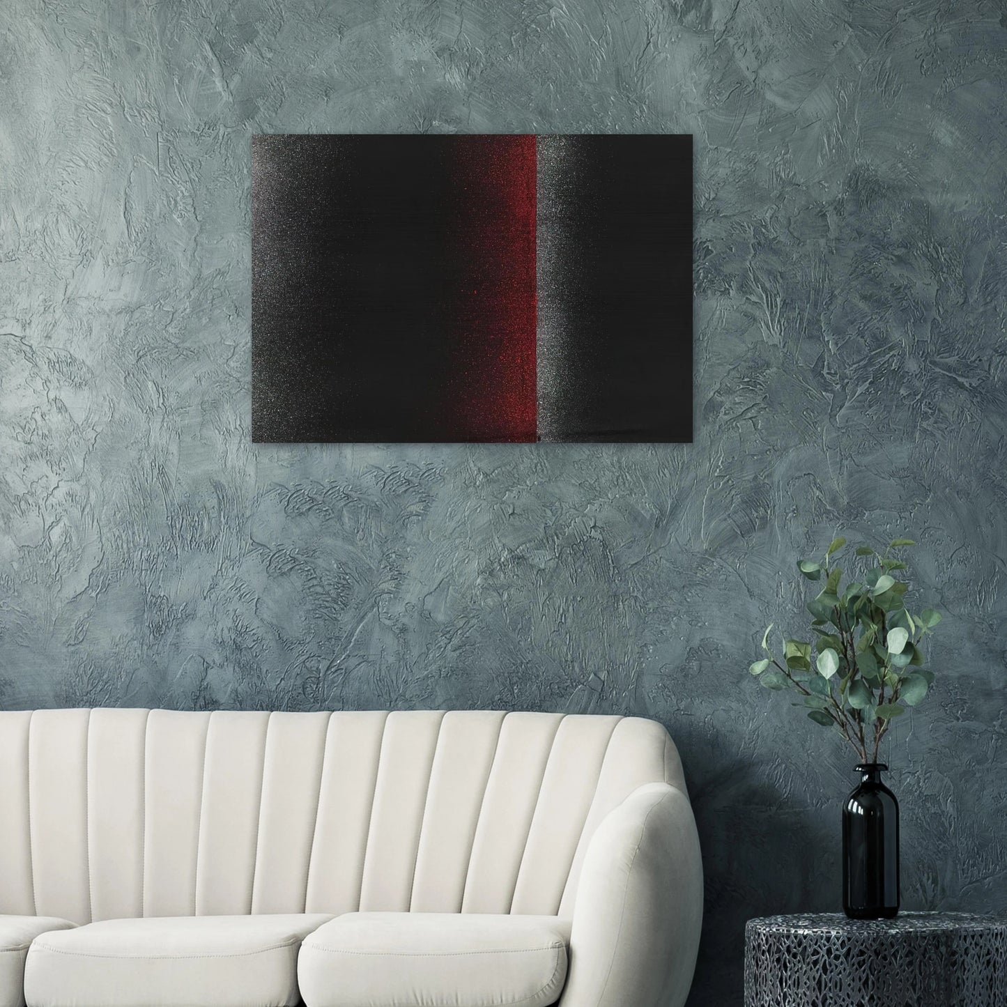 Sprayed Picture - 1964 - Charlotte Posenenske Brushed Aluminum Print - 70x100 cm / 28x40 inches | Charlotte Posenenske Aluminum Print | Charlotte Posenenske Prints