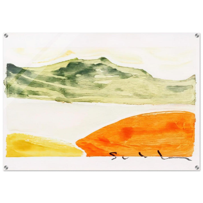 Pomeriggio anemico - 1982 - Mario Schifano Acrylic Print - 70x100 cm / 28x40″ inches