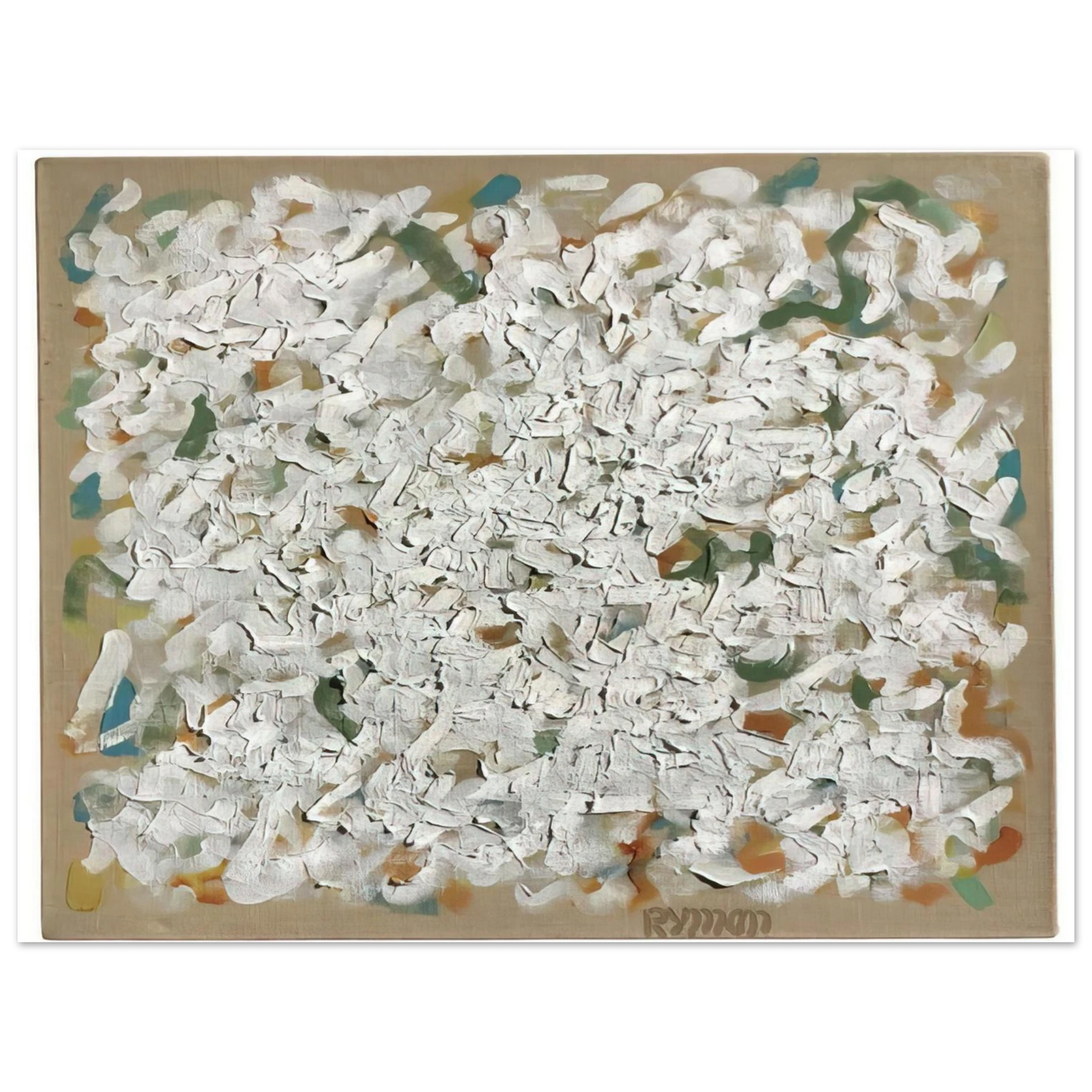 Robert Ryman - Untitled - 1963 Fine Art Poster - Default Title