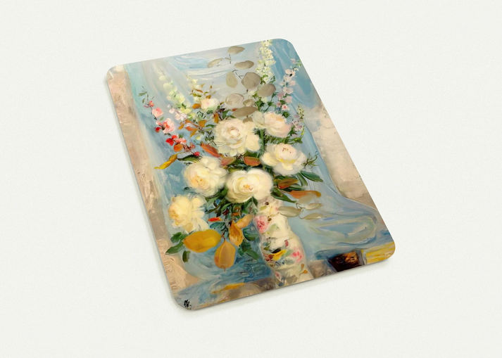 Les Pivones Blanches - Post-Impressionism By Le Pho Pack of 10 Post Cards | Le Pho Post Cards | A6 (10.5 x 14.8 cm) - 4.1 x 5.8 inches