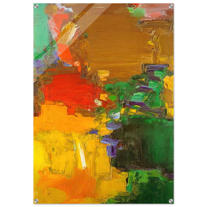 Rhapsody - Hans Hofmann Acrylic Print - 70x100 cm / 28x40″ inches