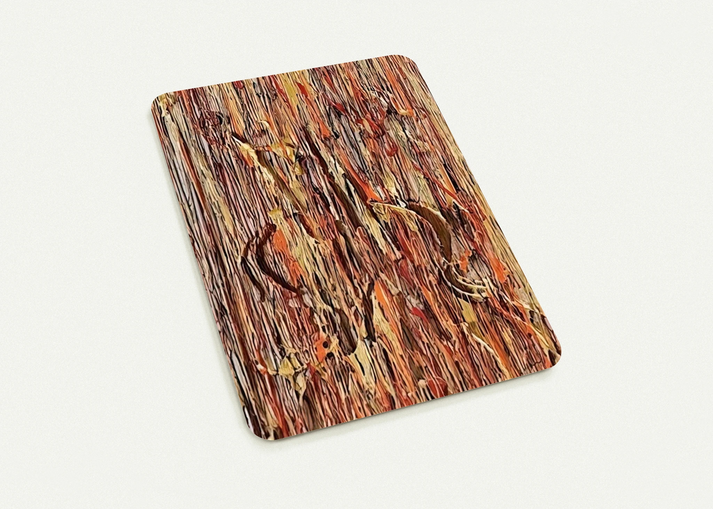 Gold and Red - 1990 By Arman Pack of 10 Post Cards | Arman Post Cards | A6 (10.5 x 14.8 cm) - 4.1 x 5.8 inches