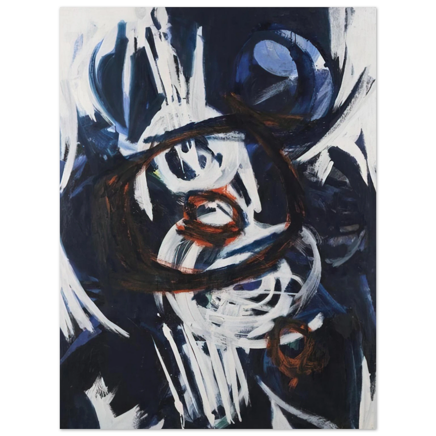 Ernst Wilhelm Nay - Crescendo - 1963 Fine Art Poster - Default Title