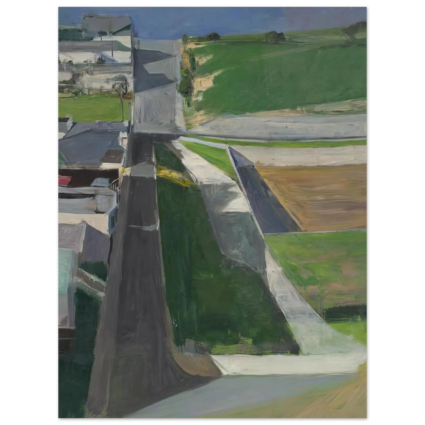 Richard Diebenkorn - Cityscape I Fine Art Poster - Default Title