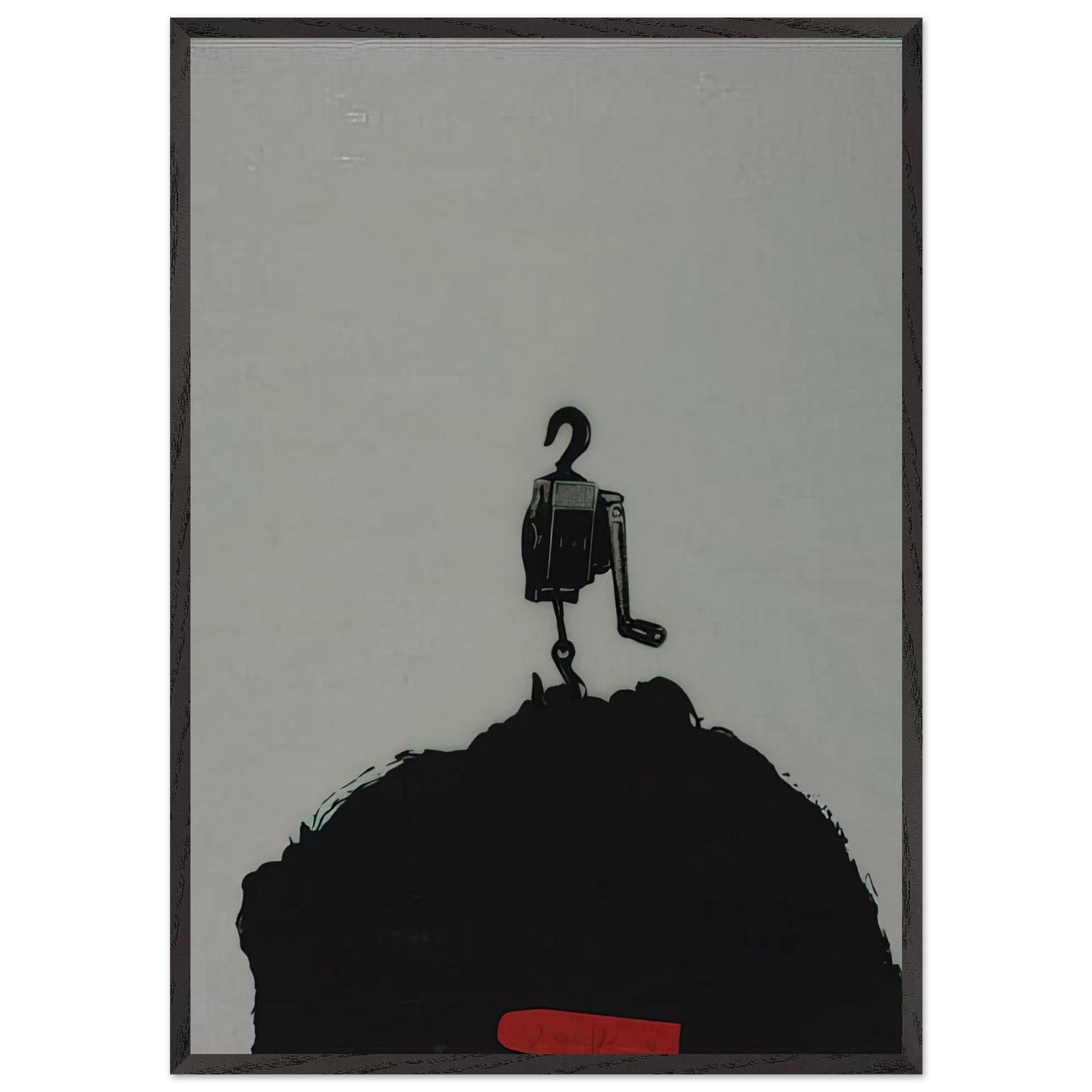 TOOL BOX 3 1966 - Jim Dine 70x100 cm / 28x40 inches Framed Art Print – Black Wooden Frame