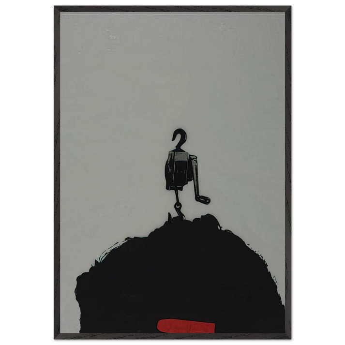 TOOL BOX 3 1966 - Jim Dine 70x100 cm / 28x40 inches Framed Art Print – Black Wooden Frame