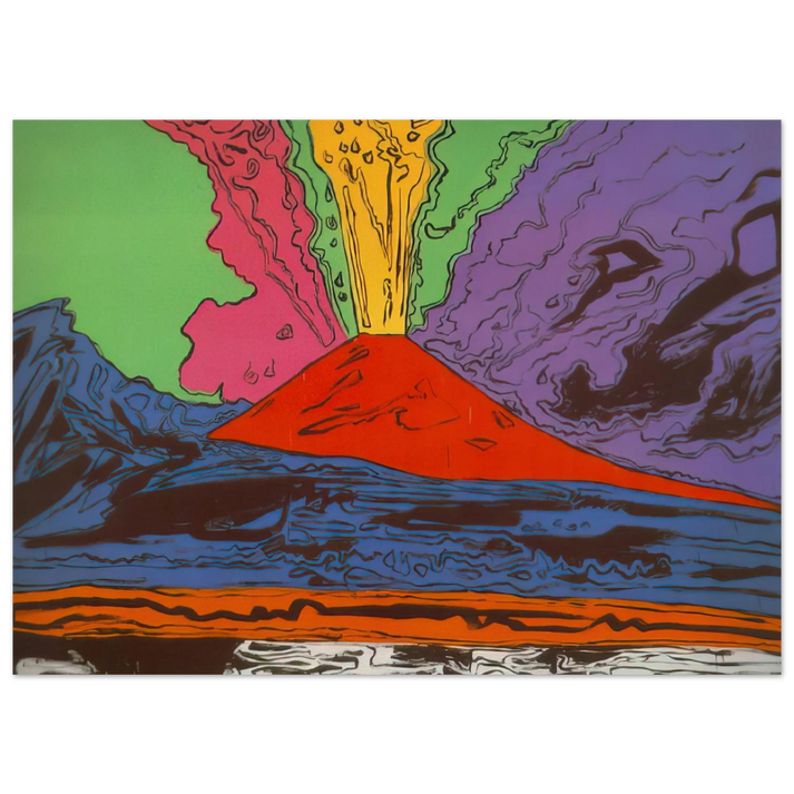 Andy Warhol - Vesuvius Fine Art Poster