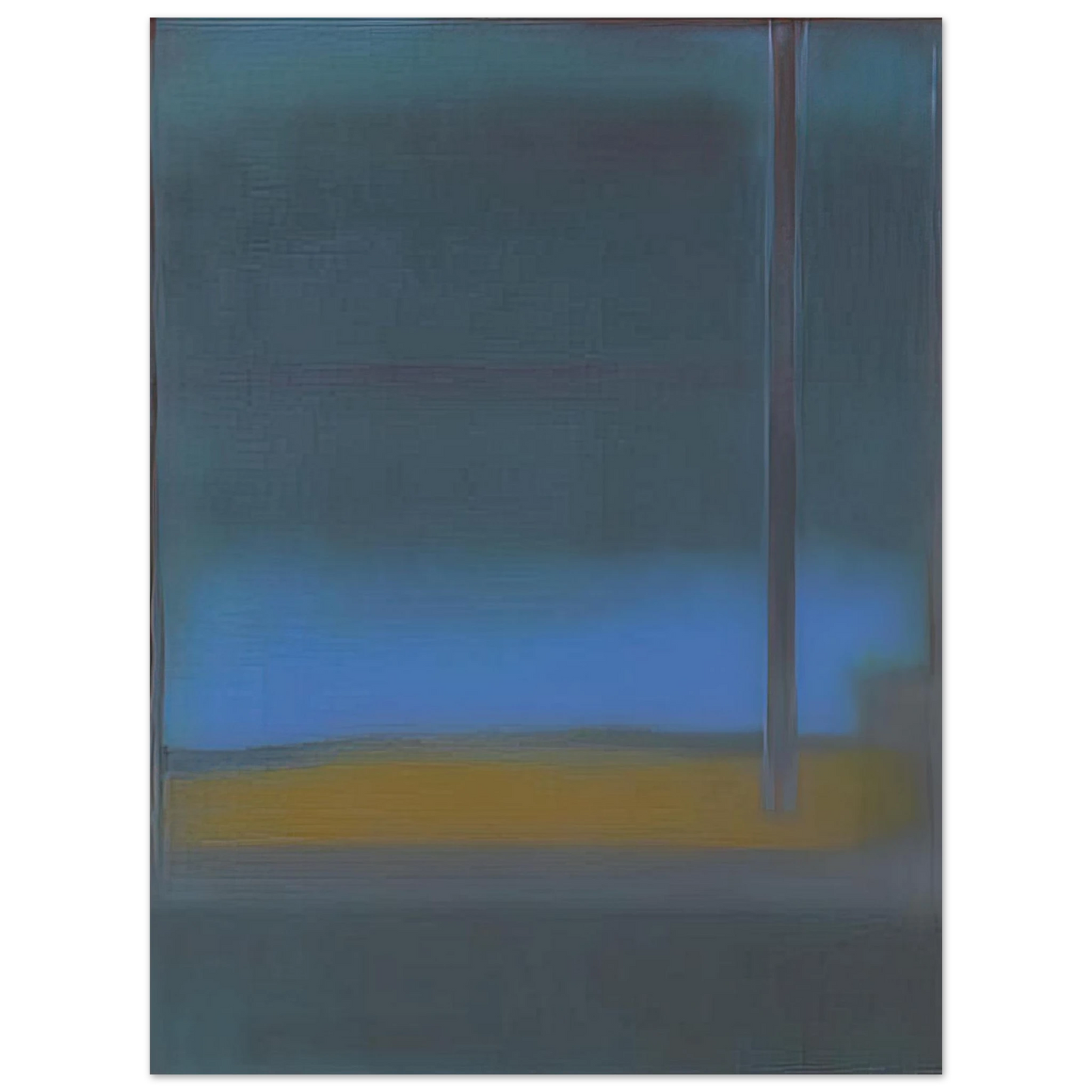 Esteban Vicente - ONE DAY 1976 Fine Art Poster - Default Title