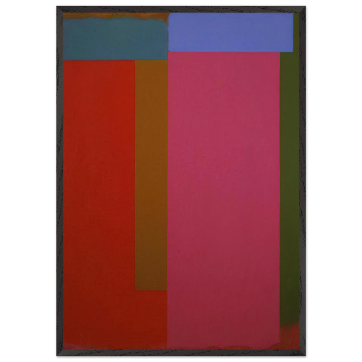 Marker California - 1986 - Doug Ohlson 70x100 cm / 28x40 inches Framed Art Print – Black Wooden Frame