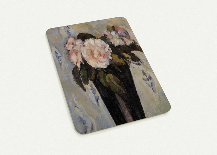 Dark Blue Vase By Paul Cézanne Pack of 10 Post Cards | Paul Cézanne Post Cards | A6 (10.5 x 14.8 cm) - 4.1 x 5.8 inches
